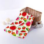 Summer Fruits Watermelon Pattern Print Towel