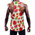 Summer Fruits Watermelon Pattern Print Training Tank Top