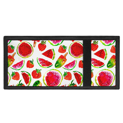 Summer Fruits Watermelon Pattern Print Trifold Wallet