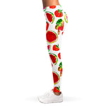 Summer Fruits Watermelon Pattern Print Women's Leggings