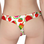 Summer Fruits Watermelon Pattern Print Women's Thong