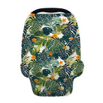 Summer Hawaiian Leaves Pattern Print Baby Seat Cover