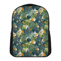 Summer Hawaiian Leaves Pattern Print Casual Backpack