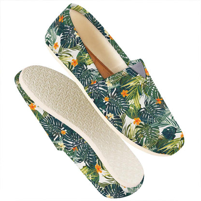 Summer Hawaiian Leaves Pattern Print Casual Shoes