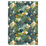 Summer Hawaiian Leaves Pattern Print Curtain