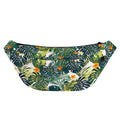 Summer Hawaiian Leaves Pattern Print Fanny Pack