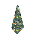 Summer Hawaiian Leaves Pattern Print Hand Towel