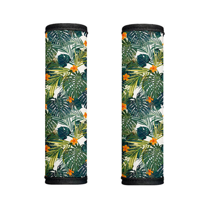 Summer Hawaiian Leaves Pattern Print Handle Covers