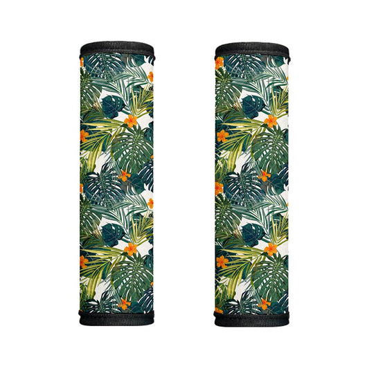 Summer Hawaiian Leaves Pattern Print Handle Covers