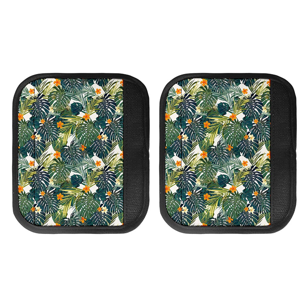 Summer Hawaiian Leaves Pattern Print Handle Covers
