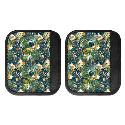 Summer Hawaiian Leaves Pattern Print Handle Covers