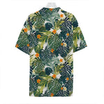 Summer Hawaiian Leaves Pattern Print Hawaiian Shirt