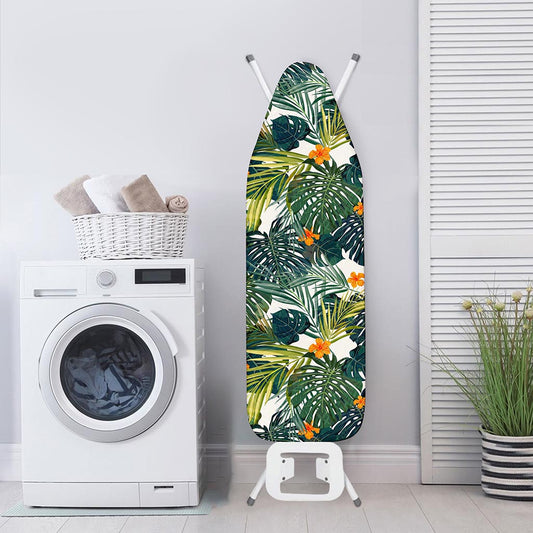 Summer Hawaiian Leaves Pattern Print Ironing Board Cover