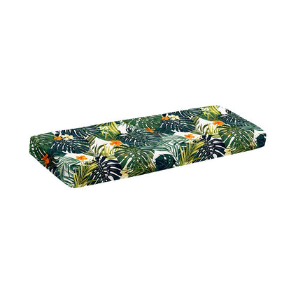 Summer Hawaiian Leaves Pattern Print Piano Keyboard Cover