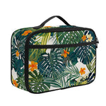 Summer Hawaiian Leaves Pattern Print Portable Lunch Bag