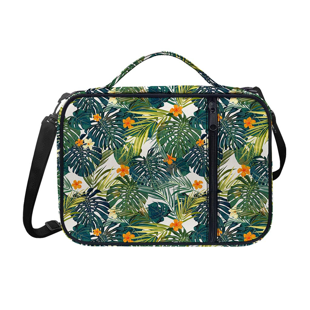 Summer Hawaiian Leaves Pattern Print Shoulder Strap Bible Bag