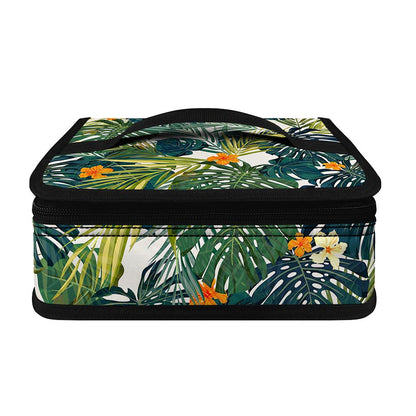 Summer Hawaiian Leaves Pattern Print Small Lunch Bag