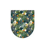 Summer Hawaiian Leaves Pattern Print Toilet Lid Cover