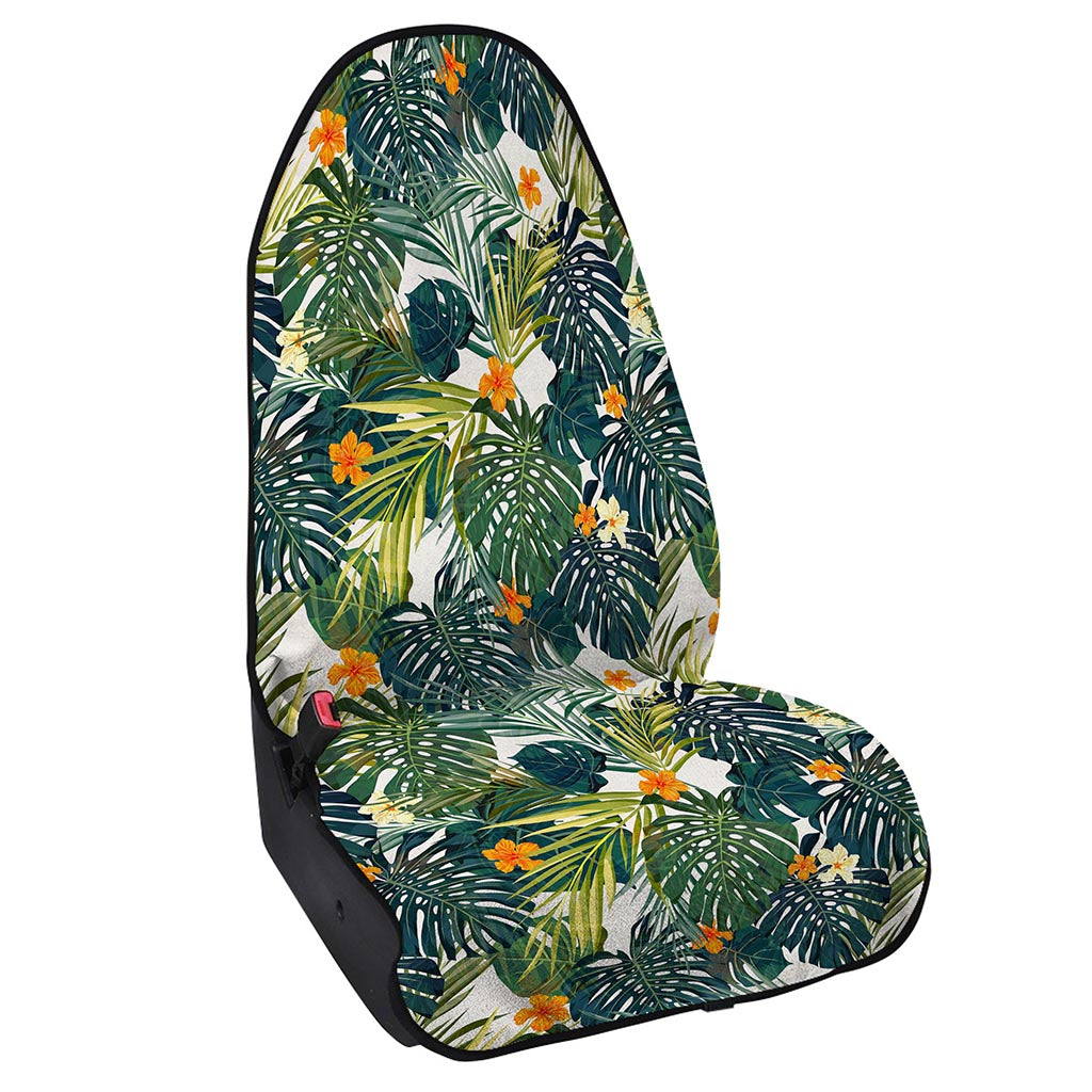 Summer Hawaiian Leaves Pattern Print Waterproof Car Seat Cover
