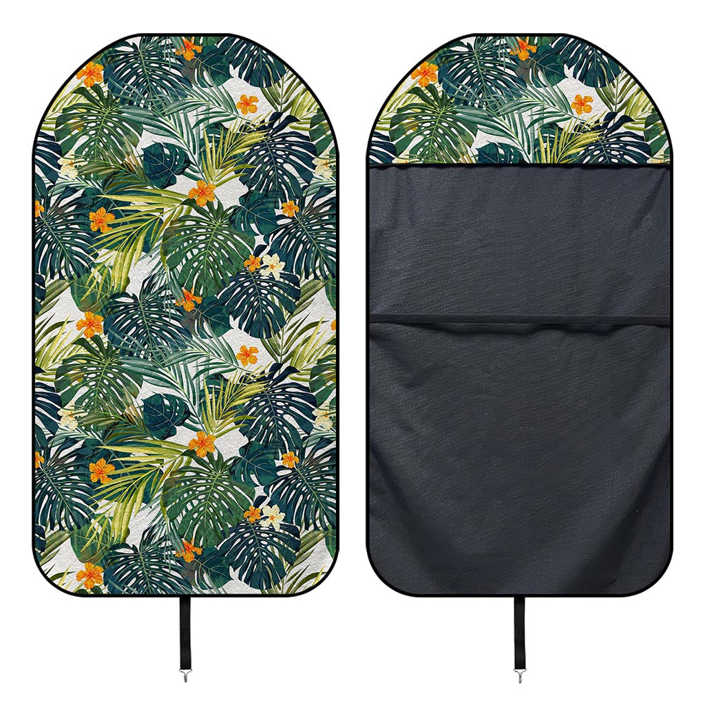 Summer Hawaiian Leaves Pattern Print Waterproof Car Seat Cover