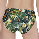 Summer Hawaiian Leaves Pattern Print Women's Panties