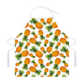 Summer Pineapple Pattern Print Adjustable Apron