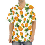 Summer Pineapple Pattern Print Aloha Shirt