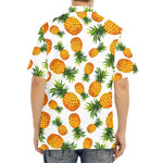 Summer Pineapple Pattern Print Aloha Shirt