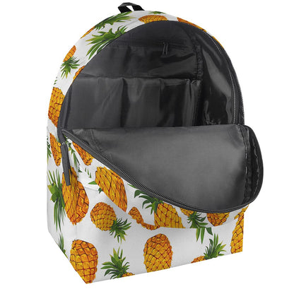 Summer Pineapple Pattern Print Backpack
