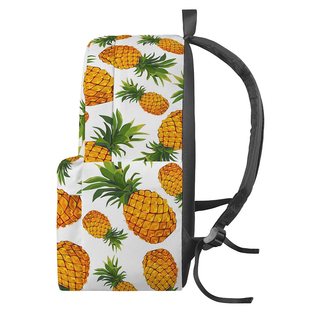 Summer Pineapple Pattern Print Backpack