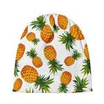 Summer Pineapple Pattern Print Beanie