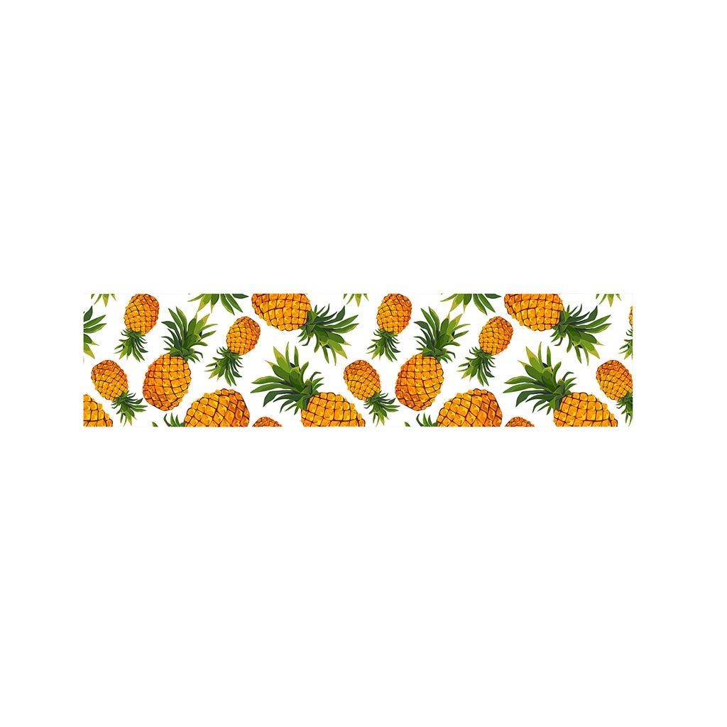 Summer Pineapple Pattern Print Bed Runner