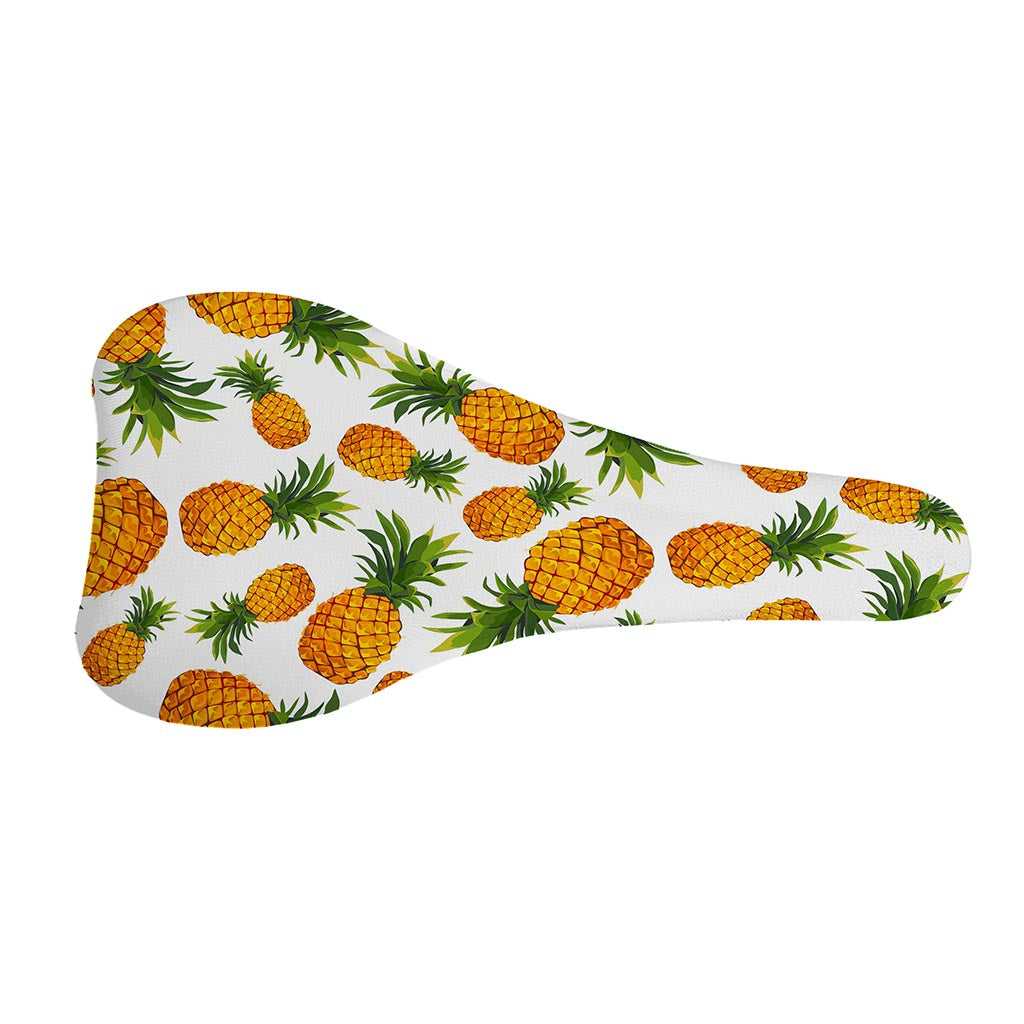Summer Pineapple Pattern Print Bicycle Seat Cover
