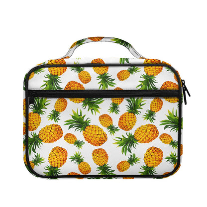 Summer Pineapple Pattern Print Briefcase Bible Bag
