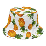 Summer Pineapple Pattern Print Bucket Hat