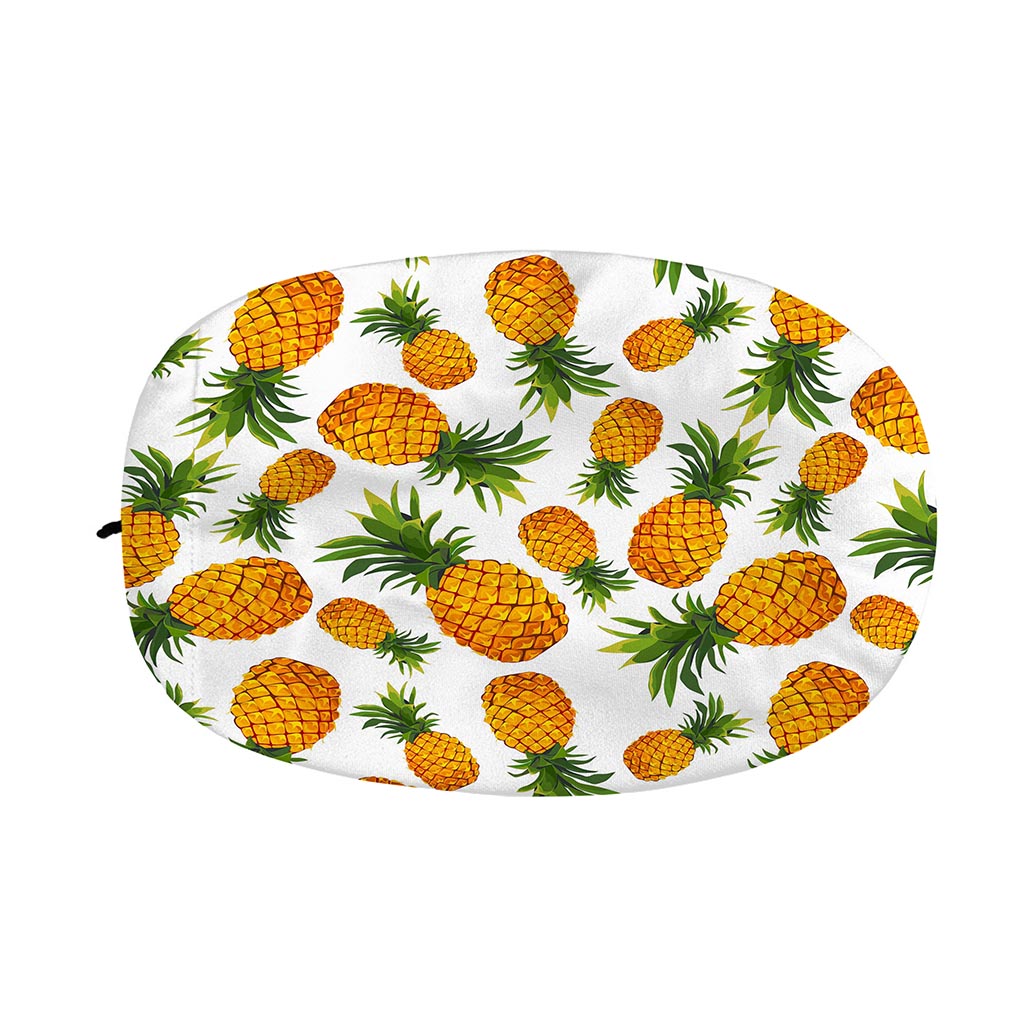 Summer Pineapple Pattern Print Car Side Mirror Covers