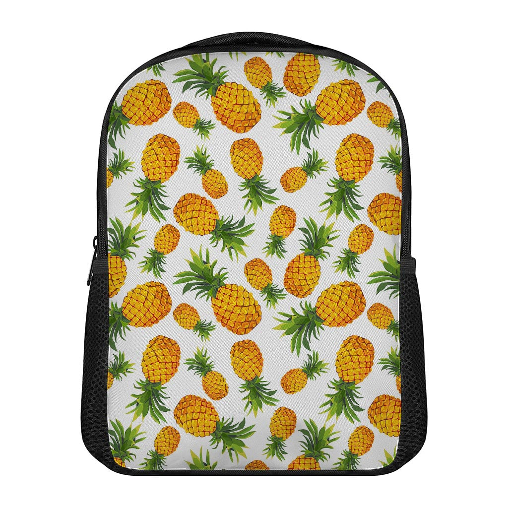 Summer Pineapple Pattern Print Casual Backpack