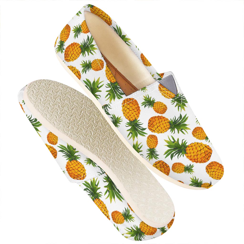 Summer Pineapple Pattern Print Casual Shoes