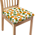 Summer Pineapple Pattern Print Chair Cushion Cover