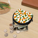 Summer Pineapple Pattern Print Coin Purse
