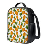 Summer Pineapple Pattern Print Crossbody Lunch Bag