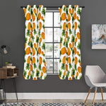 Summer Pineapple Pattern Print Curtain