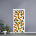 Summer Pineapple Pattern Print Door Sticker