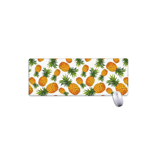 Summer Pineapple Pattern Print Extended Mouse Pad