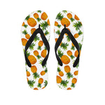Summer Pineapple Pattern Print Flip Flops