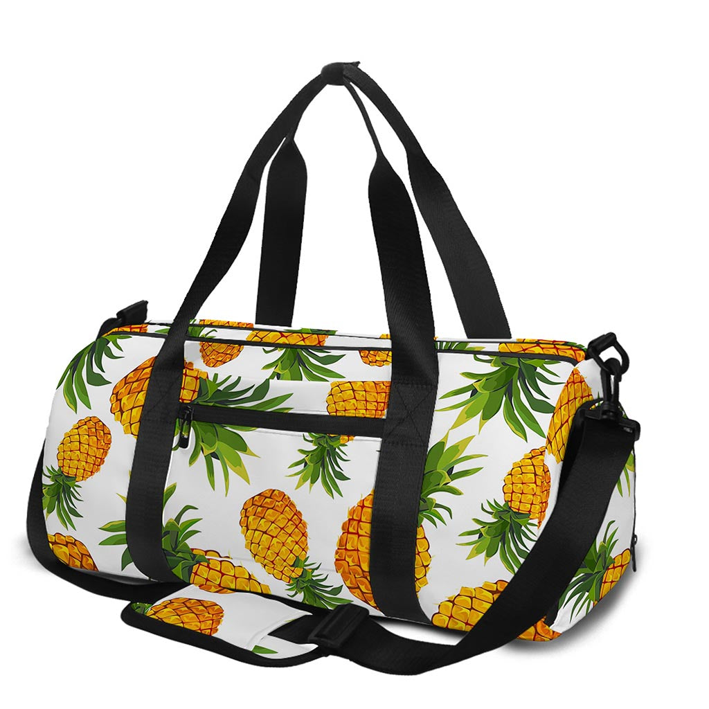 Summer Pineapple Pattern Print Gym Bag