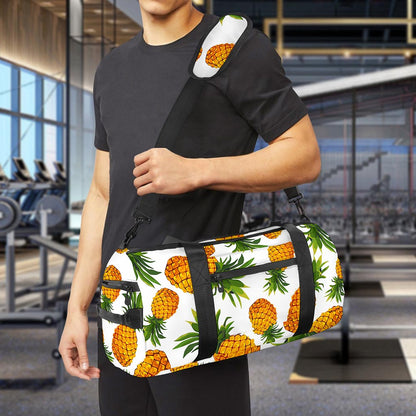 Summer Pineapple Pattern Print Gym Bag