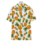 Summer Pineapple Pattern Print Hawaiian Shirt