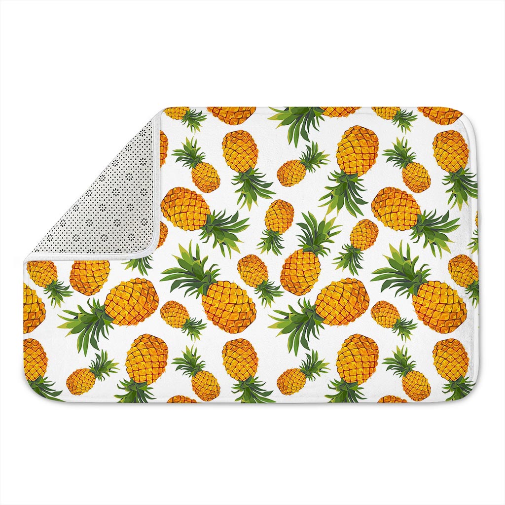 Summer Pineapple Pattern Print Indoor Door Mat
