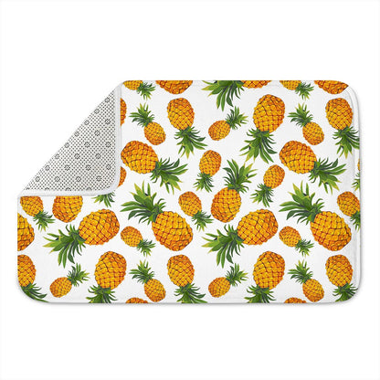 Summer Pineapple Pattern Print Indoor Door Mat